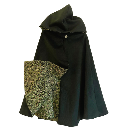 Forest green cape